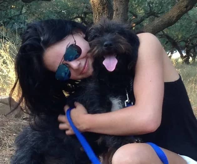 They tried to rape her in Greece, but a stray dog came to her rescue. The ending: SHE ADOPTED HIM!